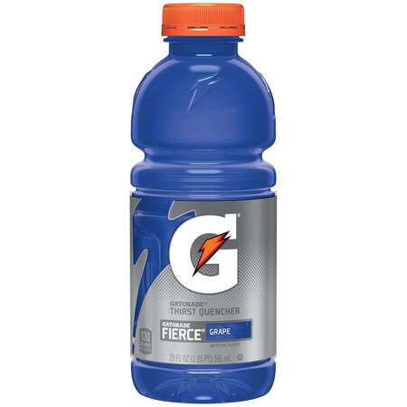 Gatorade Gatorade Thirst Quencher Fierce Grape Drink 20 oz. Bottle, PK24 1005200324829